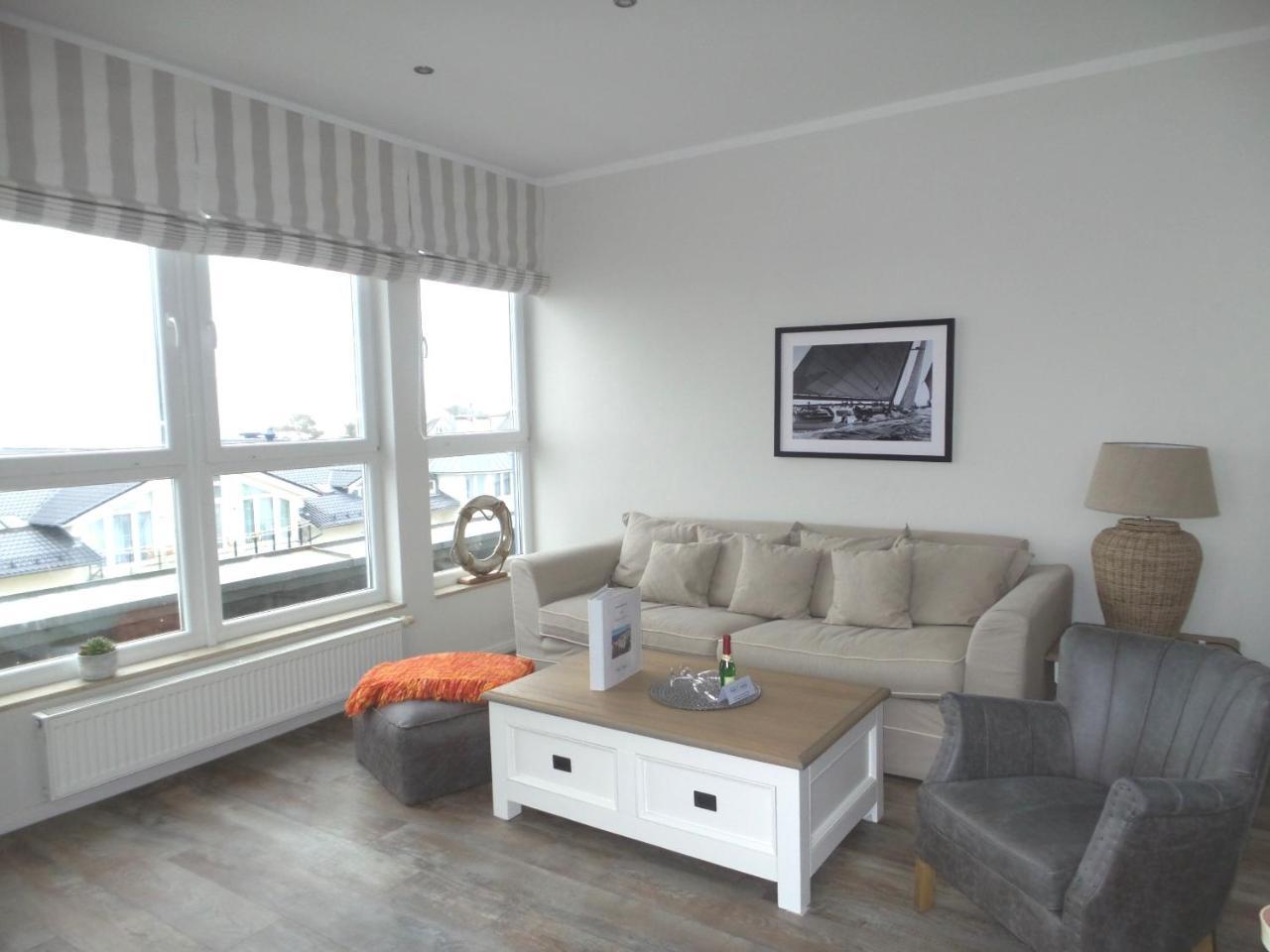 Strandnahe Fewos Mit Meerblick Und Dachterrasse, Residenz Bel Vital - Kategorie E Остзебад Бинц Экстерьер фото