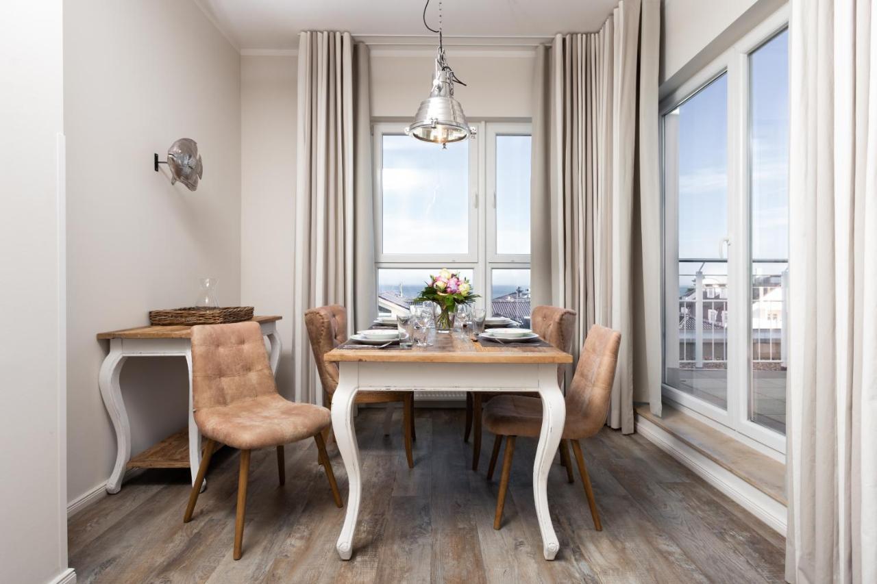 Strandnahe Fewos Mit Meerblick Und Dachterrasse, Residenz Bel Vital - Kategorie E Остзебад Бинц Номер фото