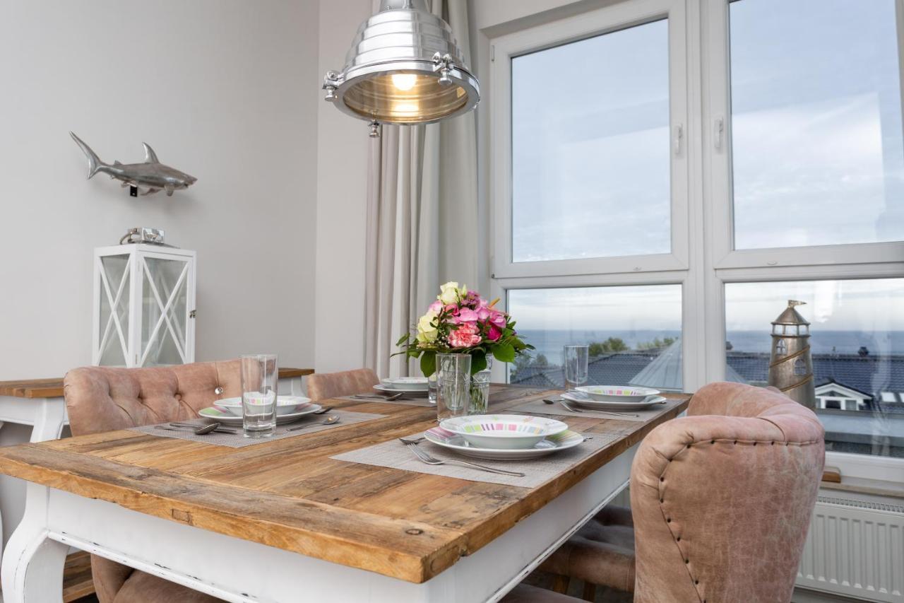 Strandnahe Fewos Mit Meerblick Und Dachterrasse, Residenz Bel Vital - Kategorie E Остзебад Бинц Номер фото