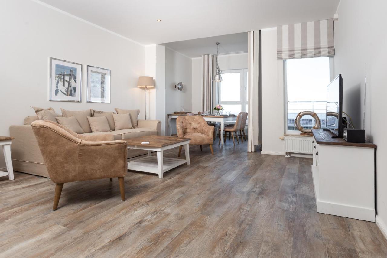 Strandnahe Fewos Mit Meerblick Und Dachterrasse, Residenz Bel Vital - Kategorie E Остзебад Бинц Номер фото